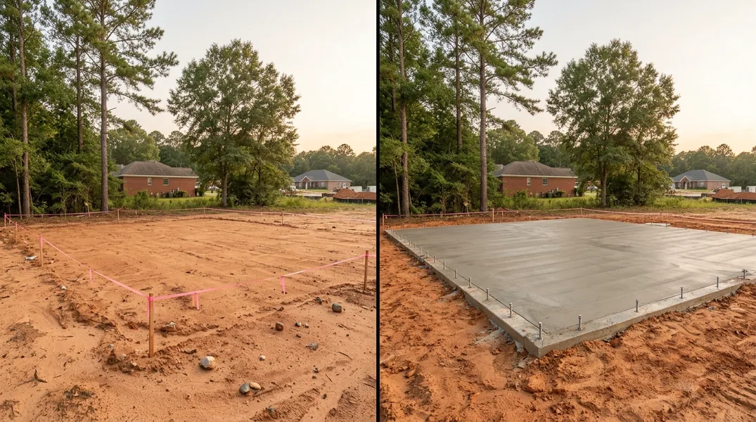 New Construction Slab Guide: What Montgomery Homebuyers Should Know Before Closing