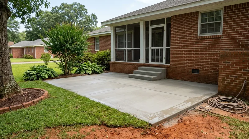 Concrete Patios Montgomery