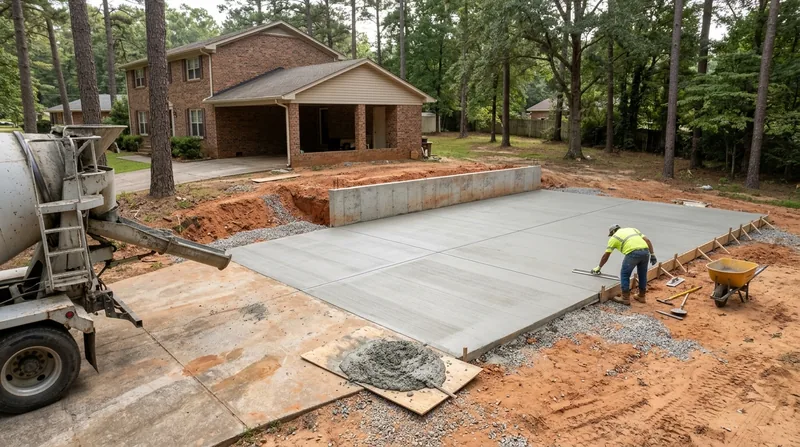 Concrete Slabs & Foundations Montgomery
