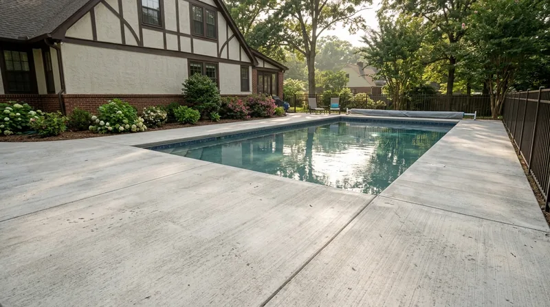 Concrete Pool Decks Montgomery